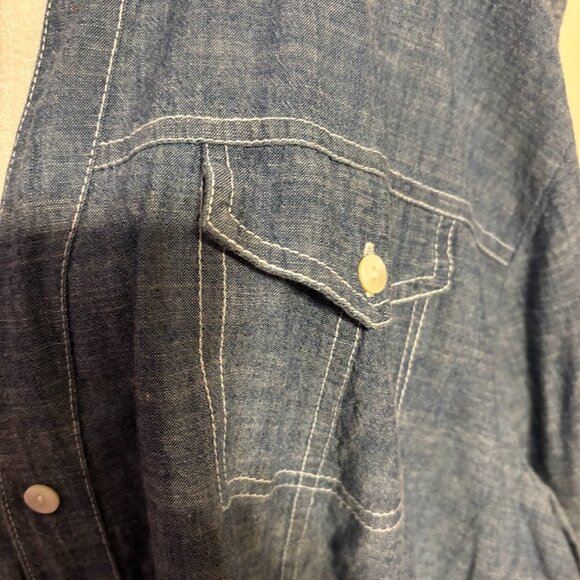 HESTER & ORCHARD Women's 100% Cotton Button Down Shirt - 3x - Picture 5 of 12